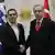 Алексіс Ципрас (ліворуч) та Реджеп Таїп Ердоган під час зустрічі в Анкарі 5 лютого
