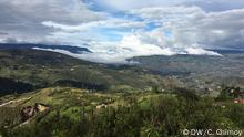 Peru Auf dem Weg nach Hualgayoc (DW/C. Chimoy)
