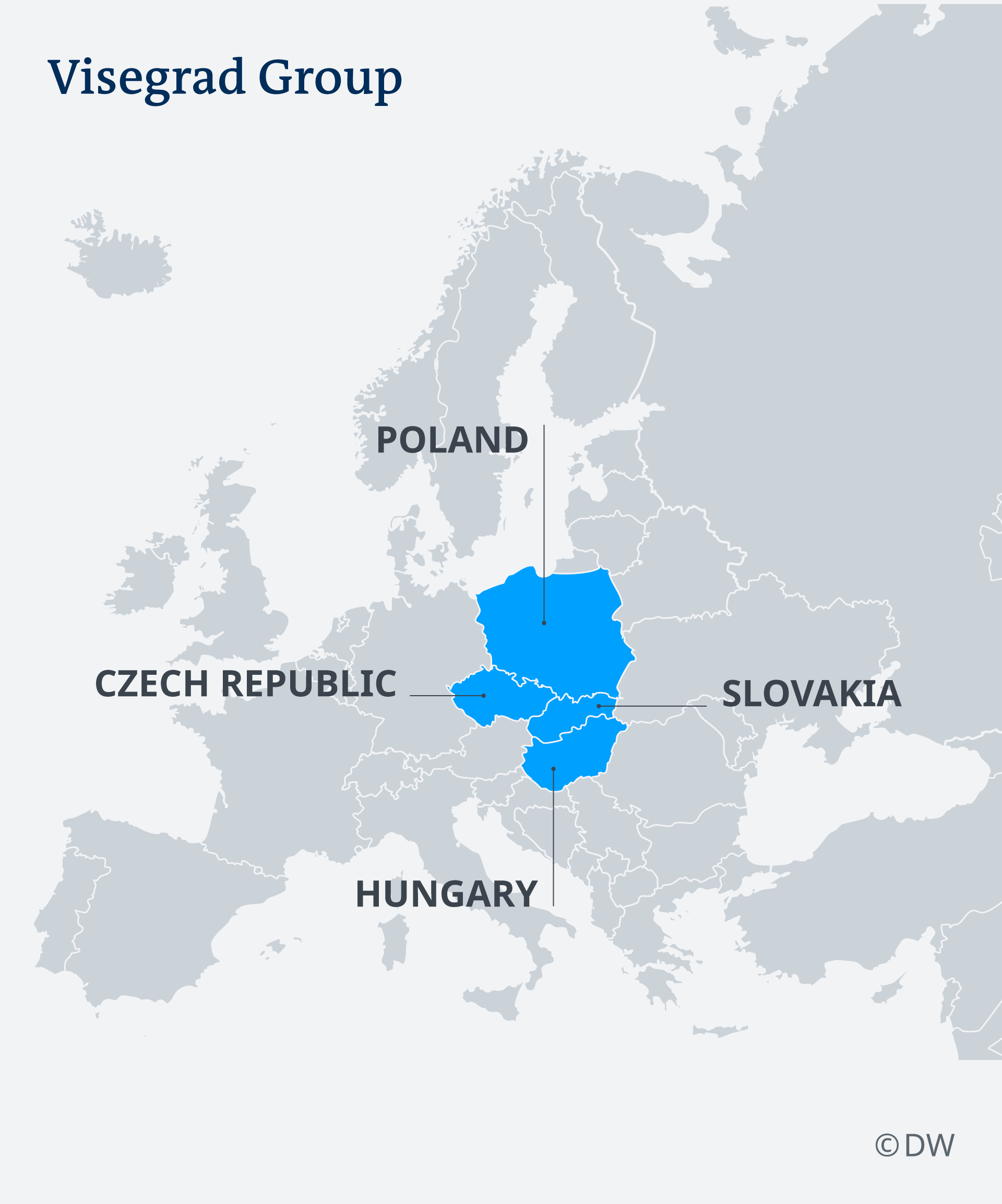 This Is How The Visegrad Group Works Europe News And Current Affairs From Around The Continent Dw 07 02 2019