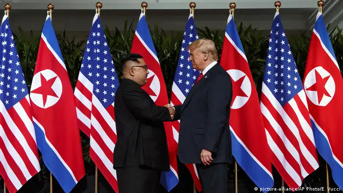 US-Präsident Donald Trump und Nordkorea-Präsident Kim Jong Un