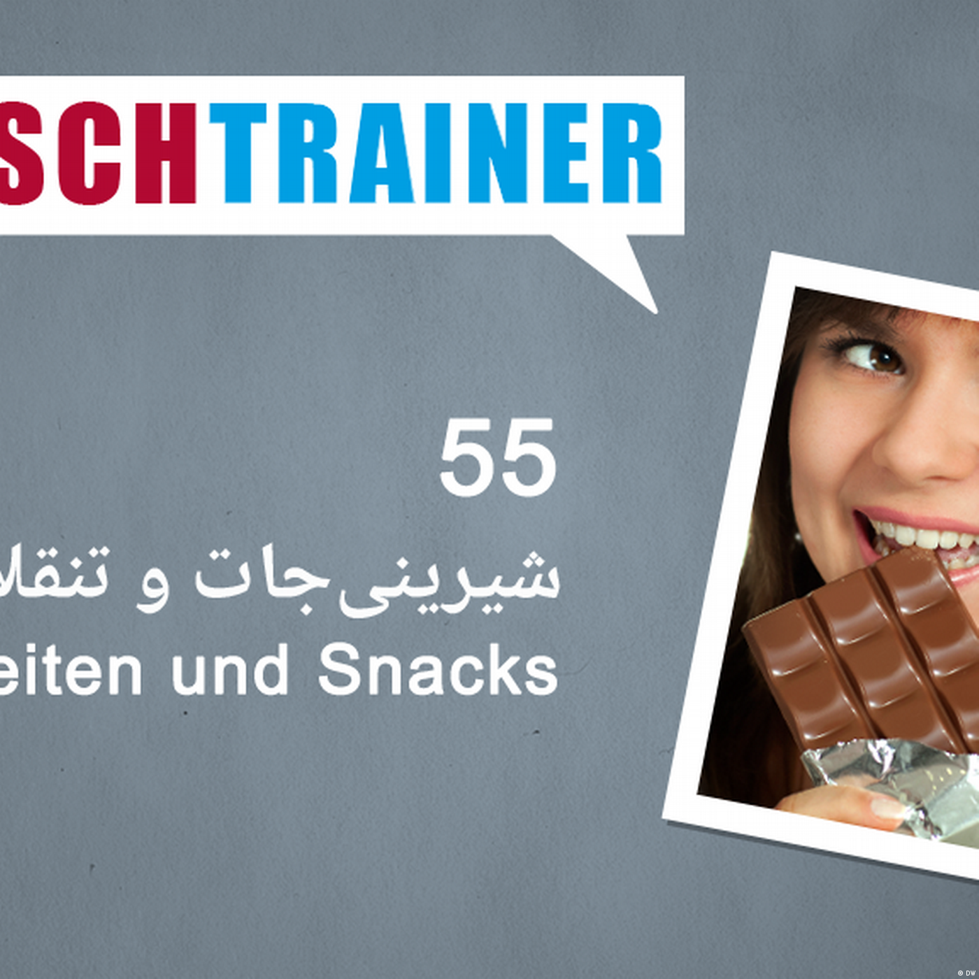 ۵۵) شیرینی‌جات و تنقلات – Deutschtrainer