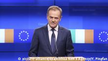 Tusk: UE espera propuestas “concretas y realistas” de Londres