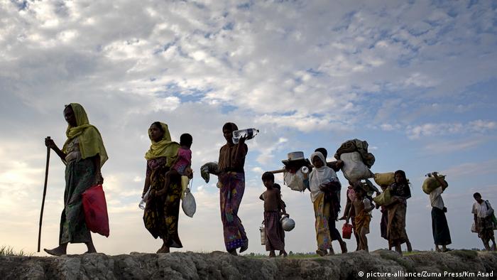 Bangladesch Rohingya Flüchtlinge, Cox's Bazar (picture-alliance/Zuma Press/Km Asad)