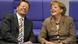 Guido Westerwelle i Angela Merkel śmieją się Guido Westerwelle i Angela Merkel śmieją się