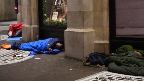 Άστεγοι, Λονδίνο