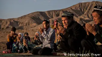 China Uiguren feiern muslimischen Feiertag Eid al-Adha