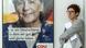 Annegret Kramp-Karrenbauer next to a poster of her predecessor Angela Merkel Annegret Kramp-Karrenbauer next to a poster of her predecessor Angela Merkel