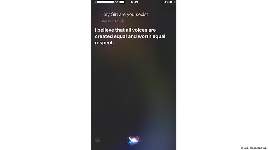 Sexy Siri You Made A Fool Of Everyone Science In Depth Reporting On Science And Technology Dw 11 02 19