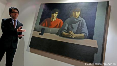 Sotheby's Geng Jianyi Gemälde Versteigerung (picture-alliance/dpa/Ym Yik)