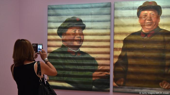 Melbourne 'Andy Warhol/Ai Weiwei' Ai Weiwei's 'Mao' (Getty Images/AFP/P. Crock)