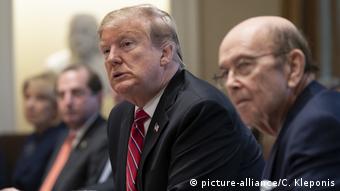 USA, Washington: Trump bei einer Kabinettssitzung