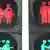 Semáforos com casais do mesmo sexo em Frankfurt