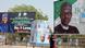 Wahlkampf Nigeria Wahlplakat APC Wahlkampf Nigeria Wahlplakat APC