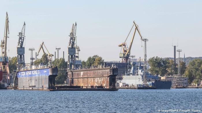 Polen Schiffswerft in Gdynia
