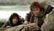 Os hobbits Frodo (Elijah Wood) e Sam (Sean Astin) em "As duas torres", segundo filme da trilogia Os hobbits Frodo (Elijah Wood) e Sam (Sean Astin) em "As duas torres", segundo filme da trilogia