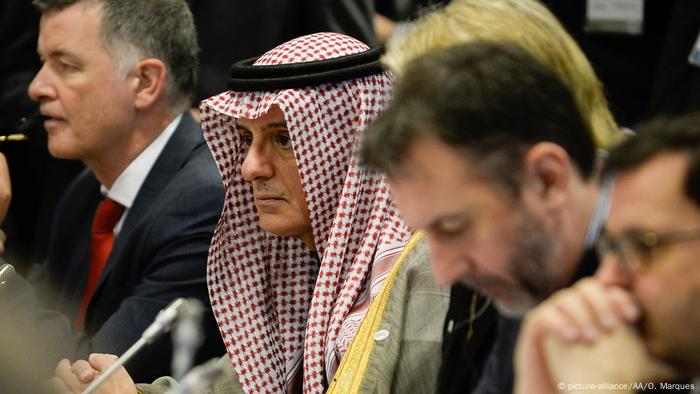 Polen Warschau - Nahostgipfel: Saudi Arabiens Außenminister Adel al-Jubeir