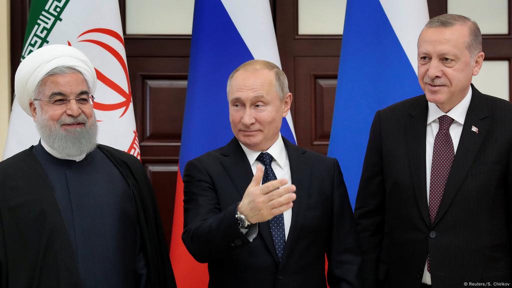 Putin Erdogan Rouhani Talk Syria In Sochi News Dw 14 02 2019