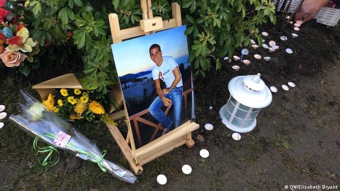 A memorial site for Illan Halimi