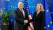Mike Pompeo and Federica Mogherini Mike Pompeo and Federica Mogherini