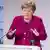 Chancellor Angela Merkel spoke freely and without a script