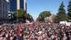 Albanien Protesten der Opposition in Tirana Albanien Protesten der Opposition in Tirana