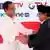Indonesien Präsidentschaftswahlen TV-Debatte Joko Widodo und Prabowo Subianto