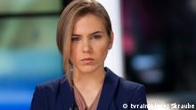 Maria Borsunowa, Korrespondentin des russischen TV-Senders Dozhd (tvrain.ru), Moskau