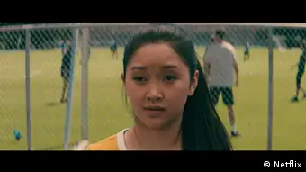 Screenshot from the Netflix movie To All the Boys I’ve Loved Before