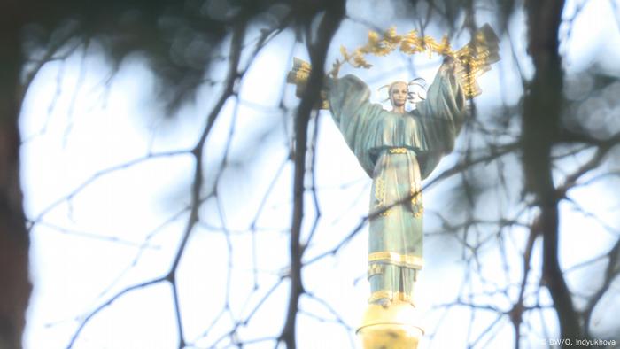 Ukraine Unabhängigkeitssäule in Kiew