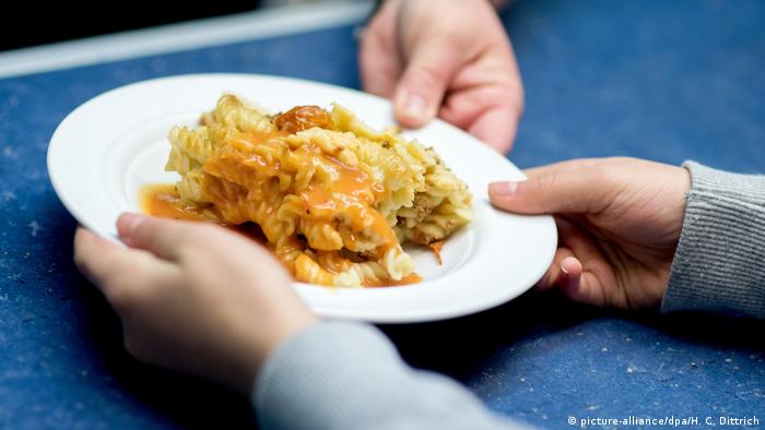 На обед в немецкой школе часто дают пасту
