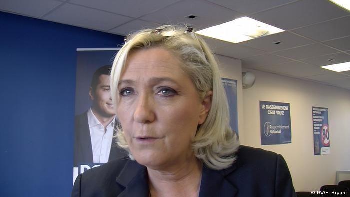 Frankreich Front National Marine Le Pen (DW/E. Bryant)