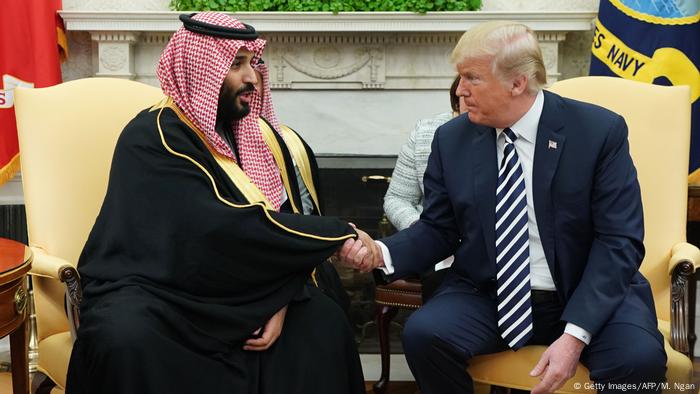 USA Washington - Donald Trump und Mohammed bin Salman