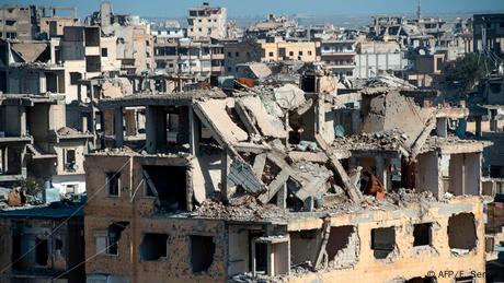 Syrien - Tausende verlassen letzte IS-Hochburg (AFP/F. Senna)