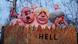 Effigies of Theresa May, Boris Johnson, Michael Gove and David Davis Effigies of Theresa May, Boris Johnson, Michael Gove and David Davis