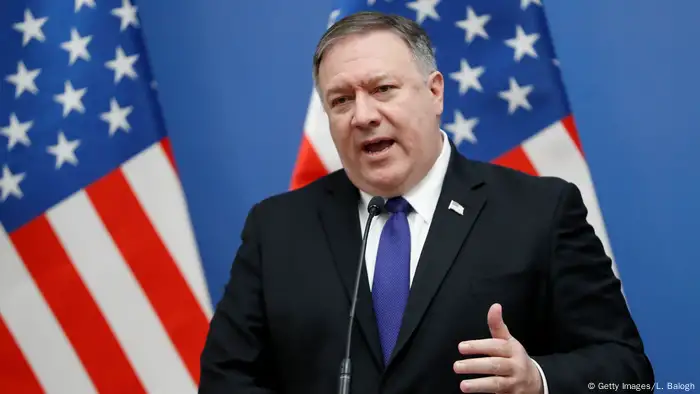 US-Außenminister Mike Pompeo (Getty Images/L. Balogh)