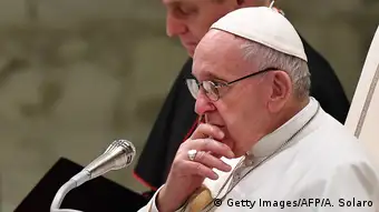 Papst Franziskus in Vatikan