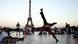 A breakdancer in Paris A breakdancer in Paris
