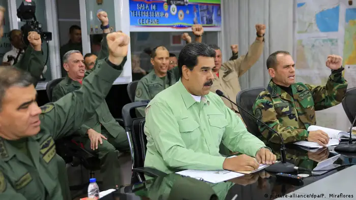 Venezuela, Caracas: Politische Krise in Venezuela -Nicolas Maduro