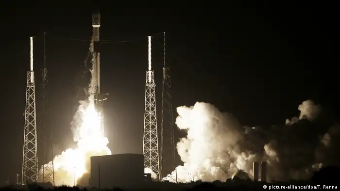 USA, Cape Canaveral: Israel schickt Raumsonde zum Mond