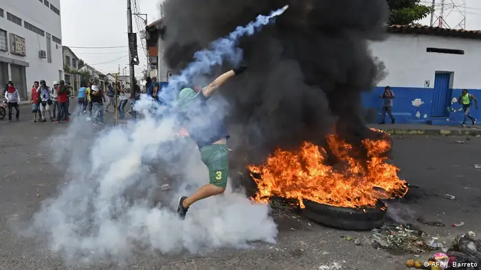 Протесты в Венесуэле, 23 февраля 2019 года