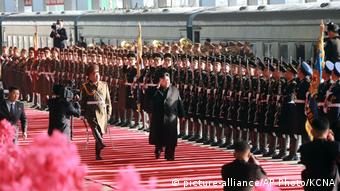 Nordkorea Abfahrt Kim Jong Un nach Vietnam