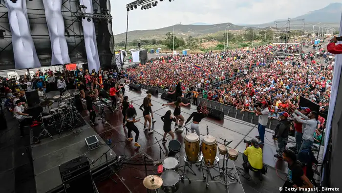 Фестиваль, организованный венесуэльским правительством