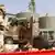 German military equipment with UAE soldiers in Yemen