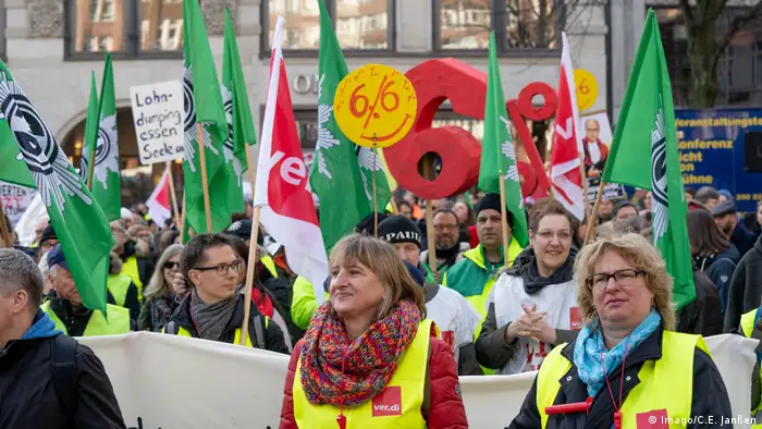 Au total ce sont 2,3 millions de salariés du secteur public qui sont appelés à la grève depuis mardi en Allemagne