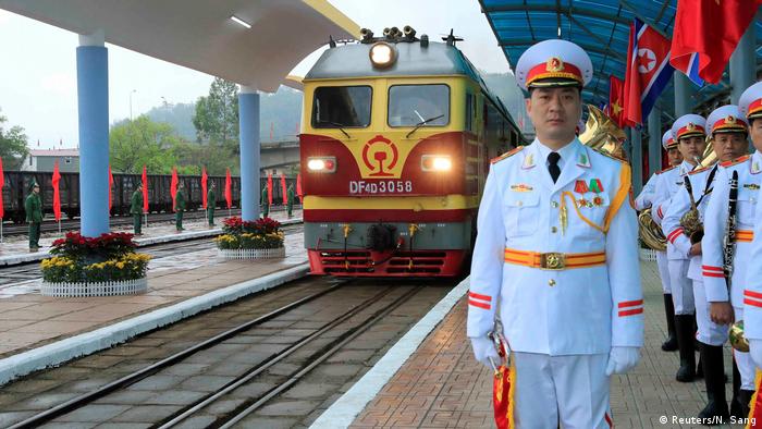 Vietnam, Dong Dang: Staatsbesuch Kim Jong Un (Reuters/N. Sang)