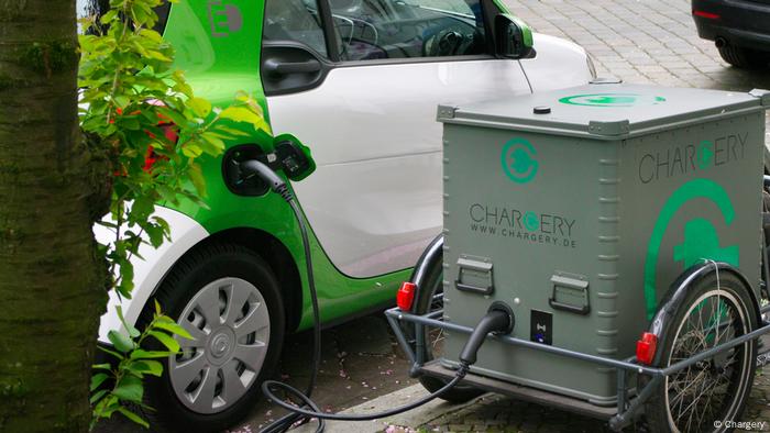 Mobile Ladestation für E-Auto der Firma Chargery (Chargery)