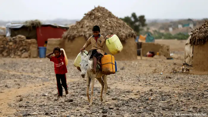 Bildergalerie Jemen Binnenflüchtlinge (Reuters/K. Abdullah)