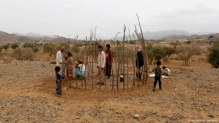 Bildergalerie Jemen Binnenflüchtlinge (Reuters/K. Abdullah)