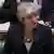 British Prime Minister Theresa May addresses the House of Commons