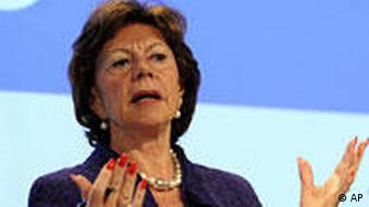former EU anti-trust chief Neelie Kroes